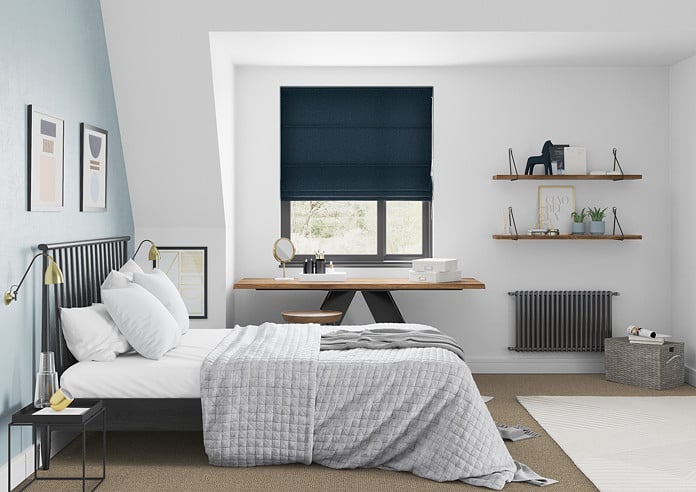 Devonshire, Denim - Twist&Fit Roman Blind - Image 5